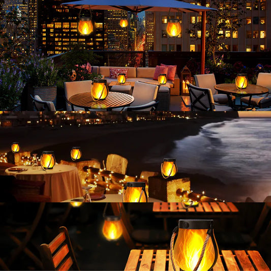Dancing Flame – Solar Lantern With Realistic Flame Effect